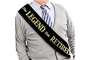 JPACO: Retirement Gift - The Legend Has Retired Sash