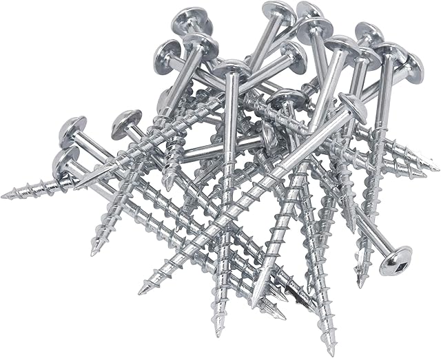 Trend PH/8X63/200C Pocket Hole Screws 63mm Long - Pack of 200 for softwoods
