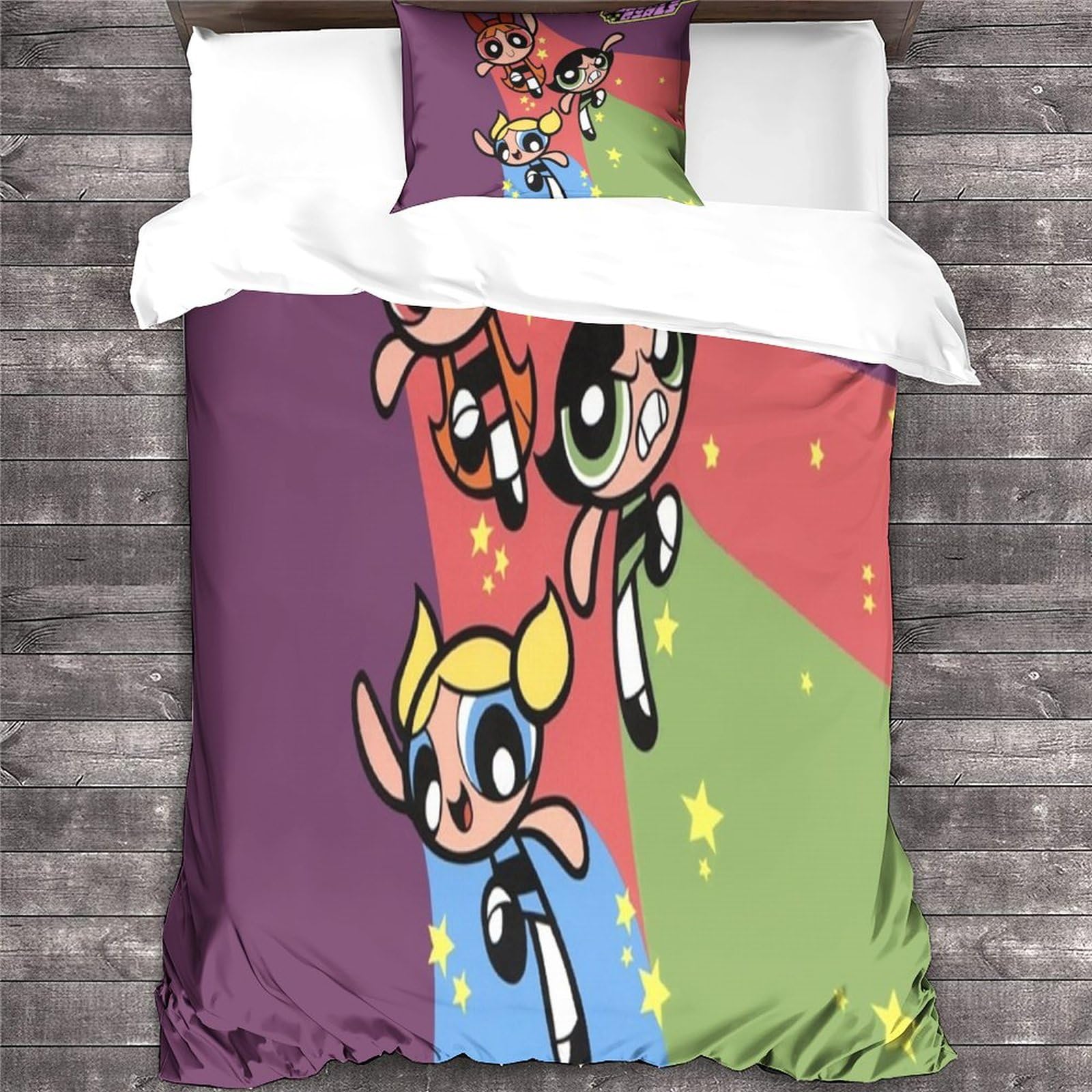 Set Copripiumino Per Bambini Stampato In 3D Set Di Biancheria Da Letto Con Federa Per Ragazzi Copripiumino Per Bambini Morbidi Per Adolescenti Lenzuola 3 Con 2 X Federe 135X200 Cm