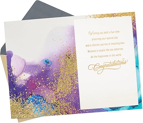 Miniatura 2 de Hallmark Tarjeta de compromiso exclusiva, tarjeta de despedida de soltera (You Said Yes!)