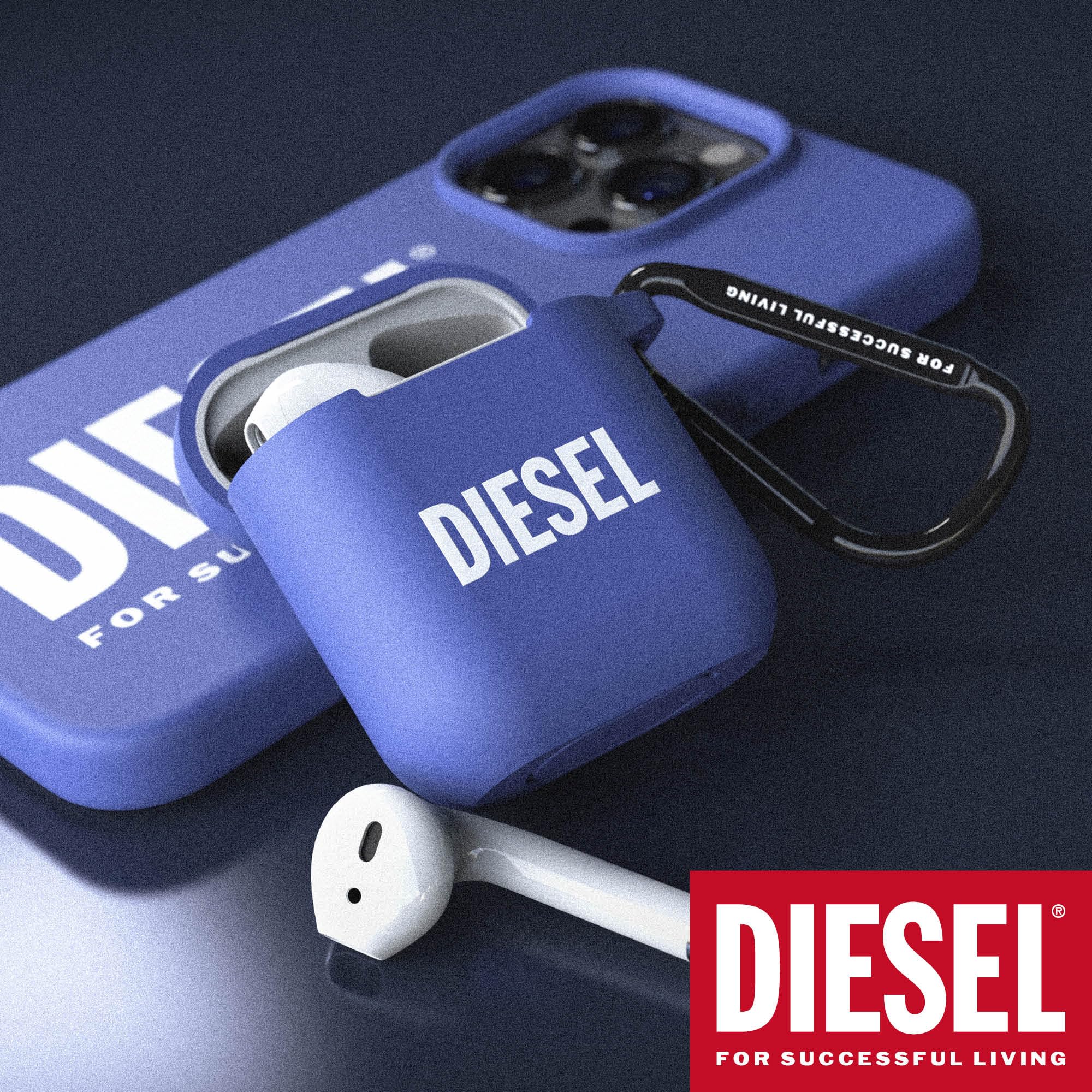 Amazon | DIESEL AirPods Pro2 ケース/AirPods Pro ケース シリコン