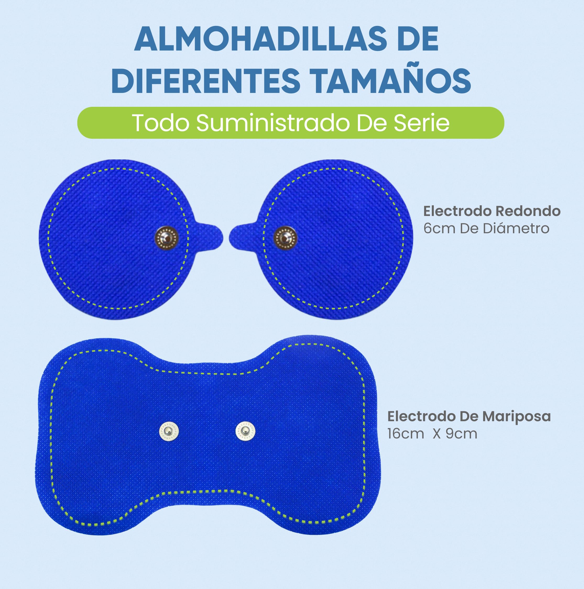 Med-Fit Sin dolor Recargable Mini DECENAS & EMS Mini-Wireless Digital decenas & Estimulador Del Músculo Requiere No Baterías O conductores profesionales Fuerza