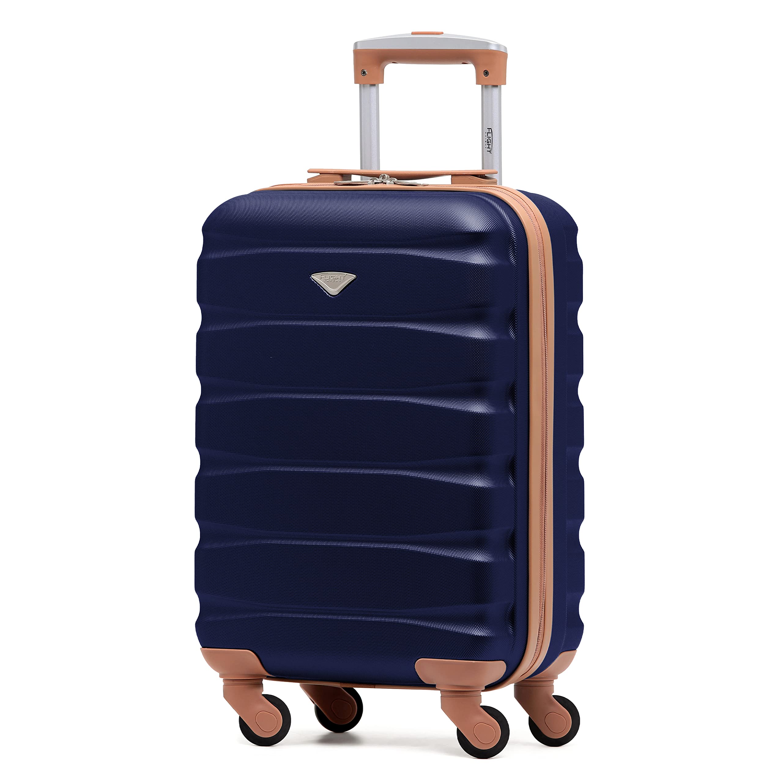 Flight Knight Lightweight 4 Wheel ABS Hard Case Medium Suitcase Approved for Over 100 Airlines Including easyJet, British Airways, Ryanair, Jet2, Emirates & Many More - Check-in Medium Size 25" — view 102