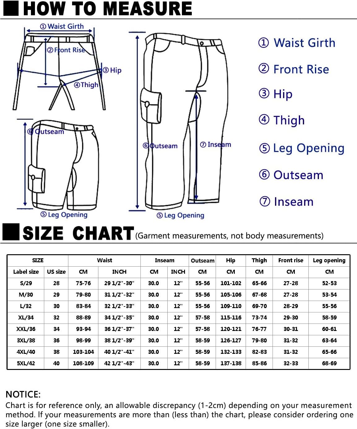 Match Men's Cargo Shorts 29 3056 Apricot