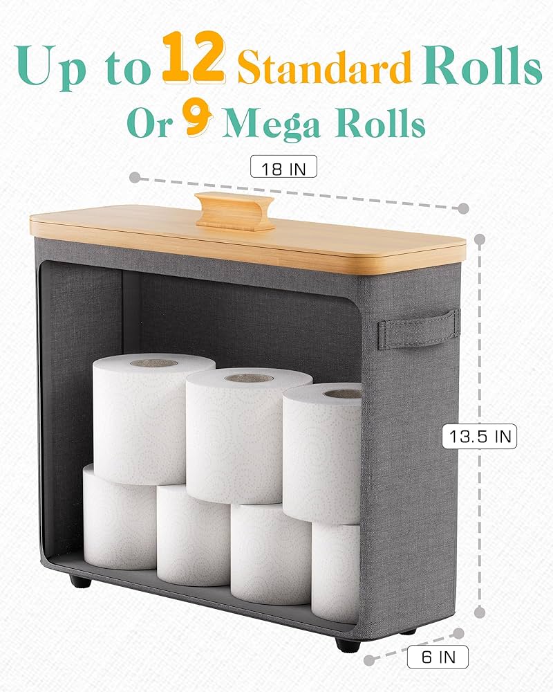 Amazon.com: Bulado Toilet Paper Storage Stand, Toilet Paper