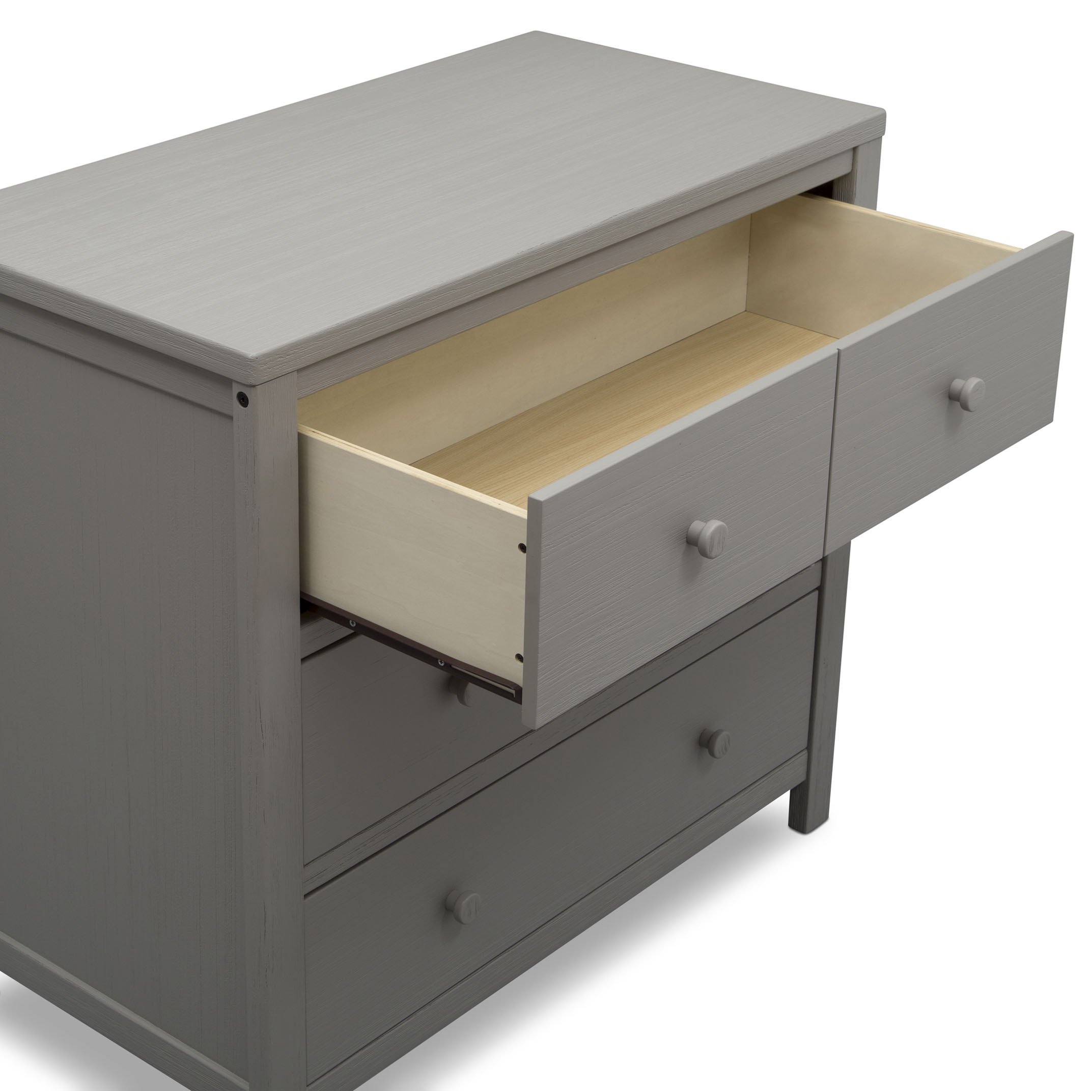 Amazon.com : Delta Children Farmhouse 3 Drawer Dresser, Rustic Haze Grey :  Baby