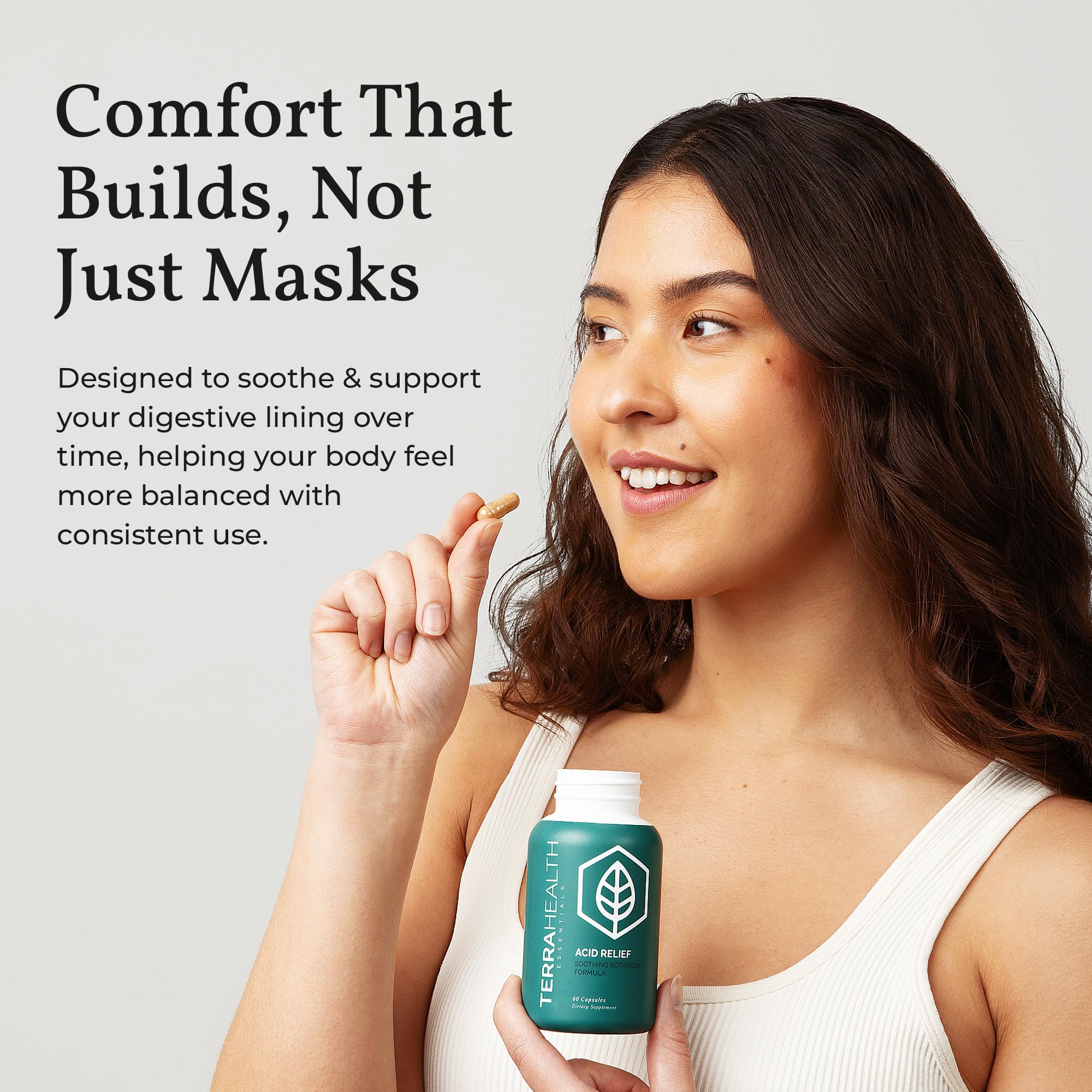 Terra Health Essentials Acid Relief Digestive Support Supplement — Amazon image 3