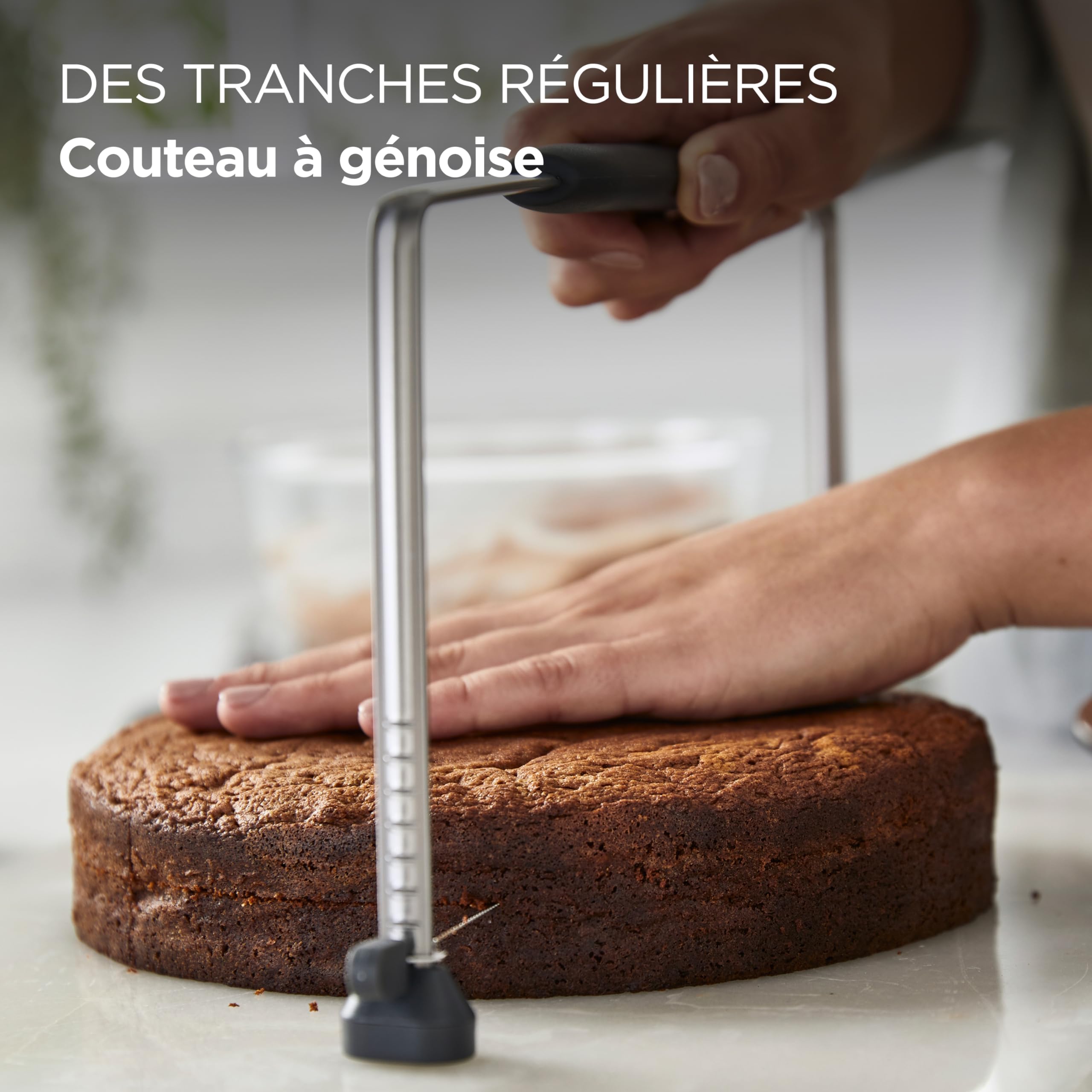 Kenwood KWSD100 Decorating Set de Pâtisserie, Plateau à Gâteaux en acier inoxydable, spatules, sac à douille et manchon de décoration en acier inoxydable, Argenté