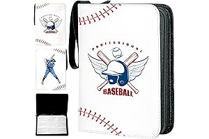 Personalized Design Baseball Card Album with Sleeves