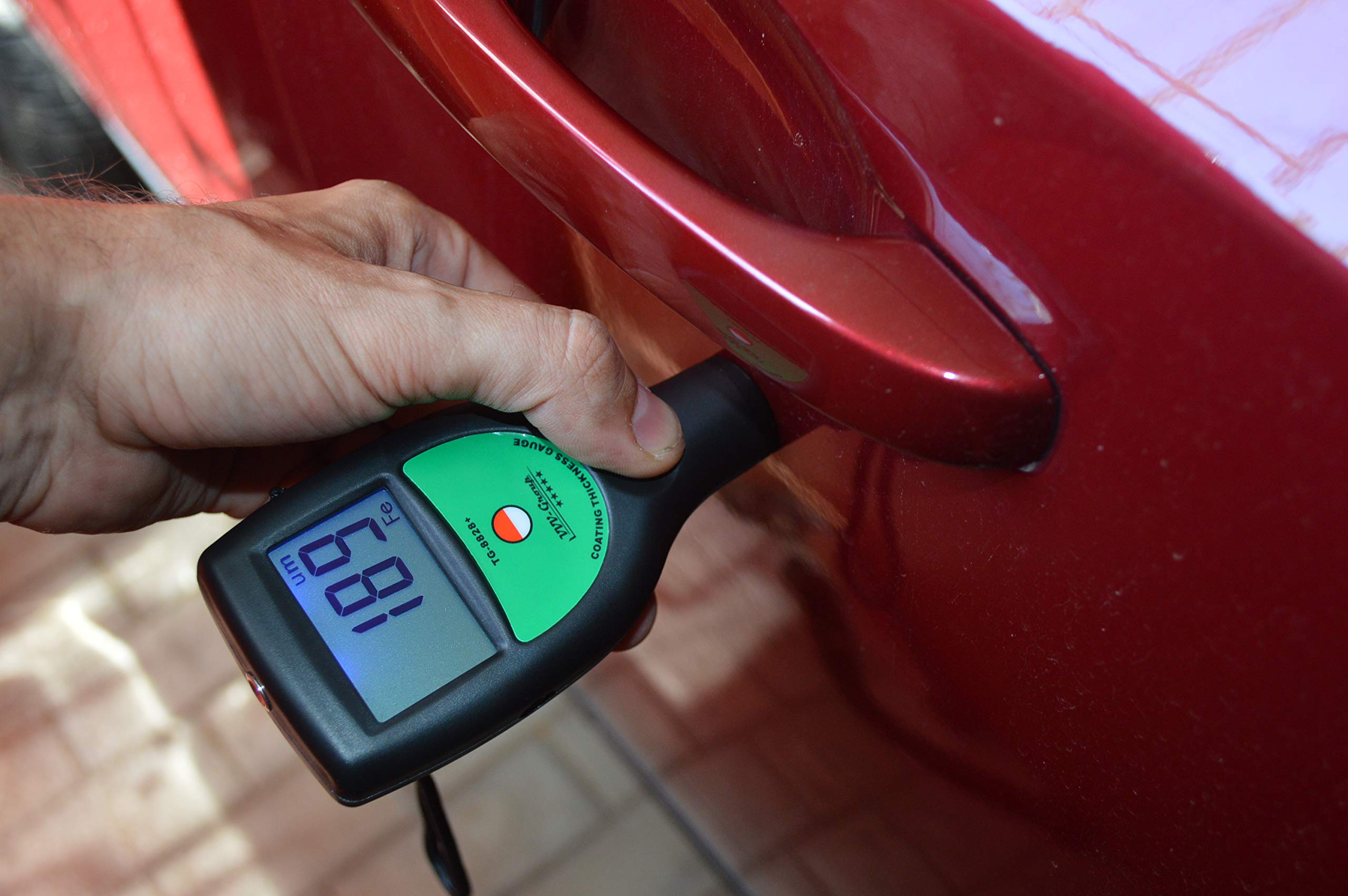 Professional Coating Thickness Gauge TG8828+ Ideal for Surface Testing, Automotive Paint
