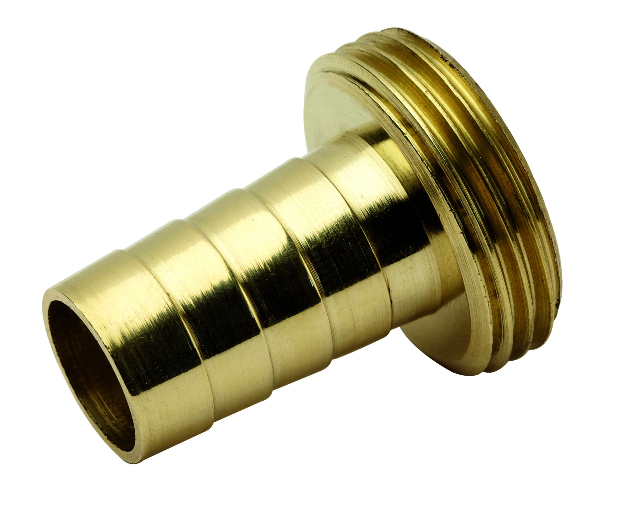 550492 Unione M-Tubo in Ottone 19/20 mm, con Bussola