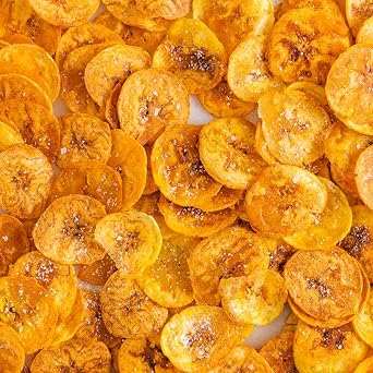 HOOP CHIPS Lemon Pepper Plantain Chips 8x 35g