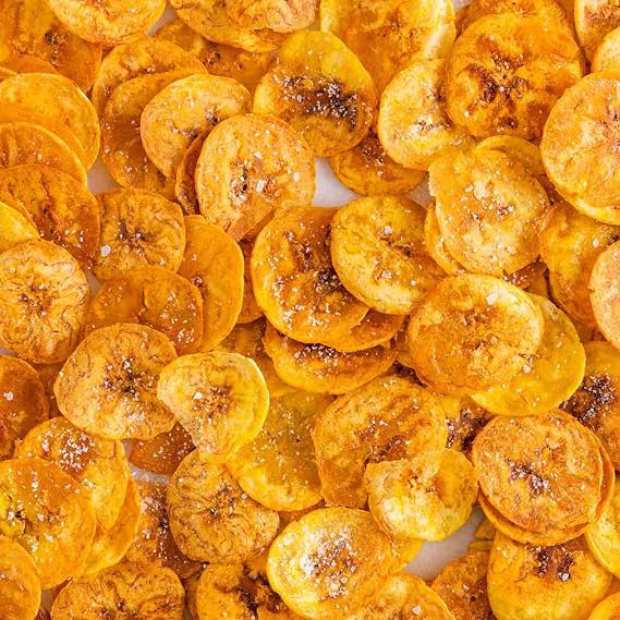 HOOP CHIPS Lemon Pepper Plantain Chips 8x 35g