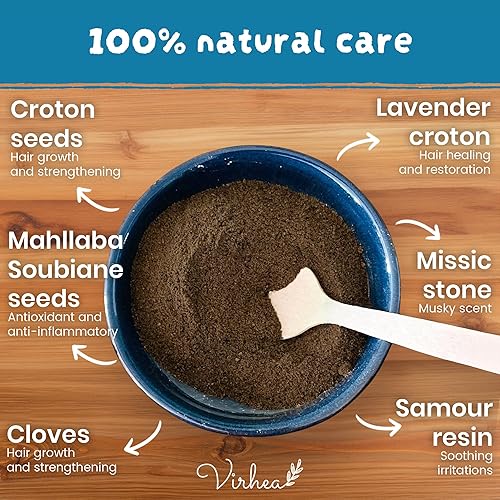 Miniatura 6 de Chebe Powder para cabello natural y 4C (3.5 oz  100 g) - Auténtico tratamiento africano para el crecimiento del cabello de Chad - Mascarilla