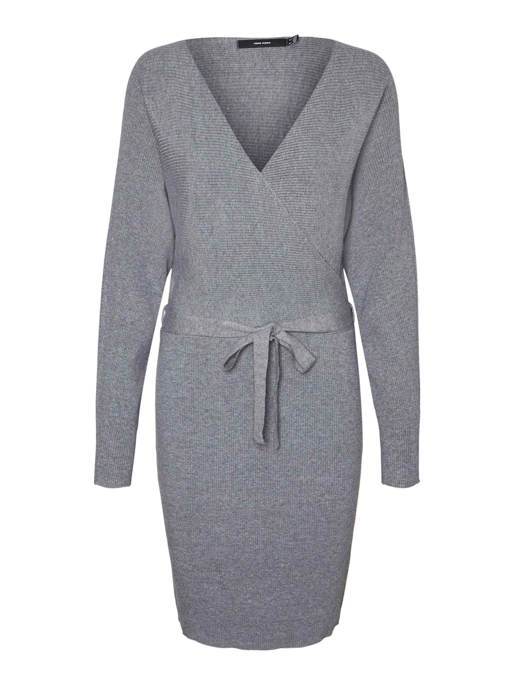 VERO MODA Female Strickkleid VMHOLLYREM Langes Kleid