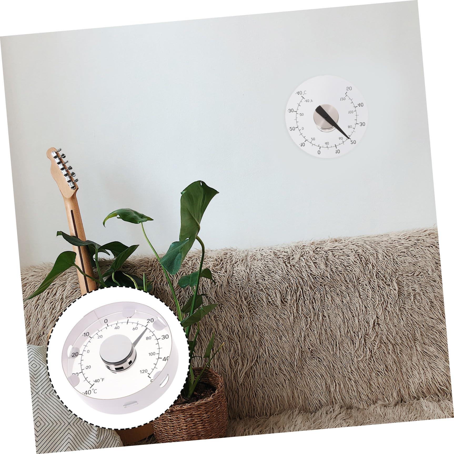 HANABASS 5St Haushaltsthermometer außen Aufkleber für die Temperaturanzeige aussentemperaturanzeige wetterstation raumthermometer innen Wasserdichtes Thermometer Selbstklebendes Thermometer