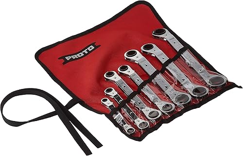 Miniatura 3 de Stanley Proto J1180MA - Juego de llaves de trinquete (7 piezas)