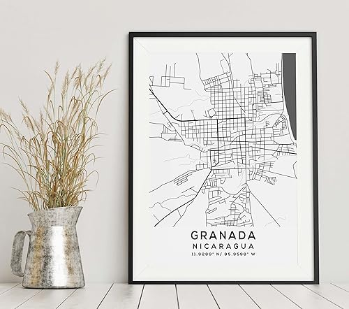 Miniatura 6 de Mapa de Granada, Nicaragua, Luz 2 (18x24)