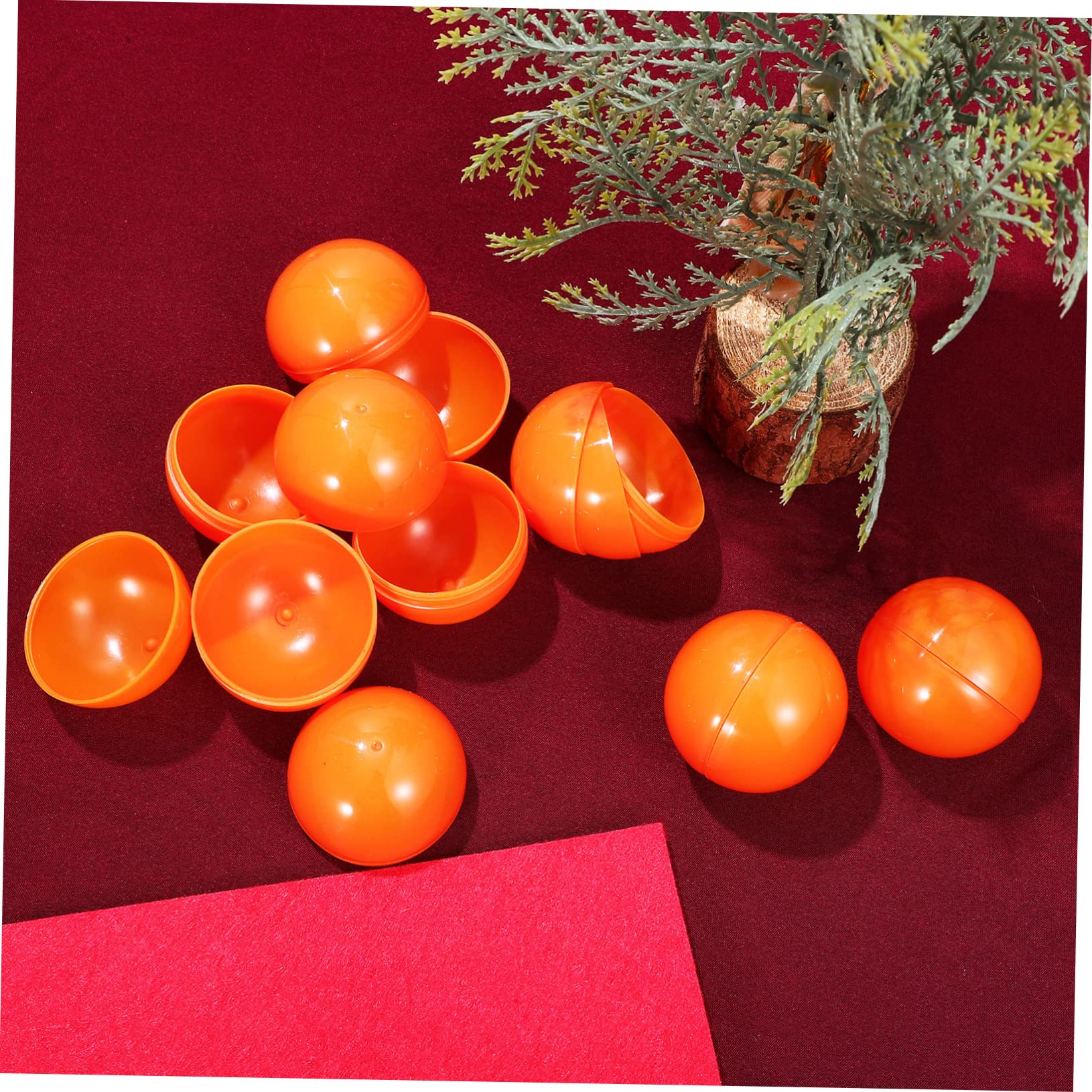 SUPVOX 25 Pack of Raffle Plastic Seamless Game Balls for Games and Party Props