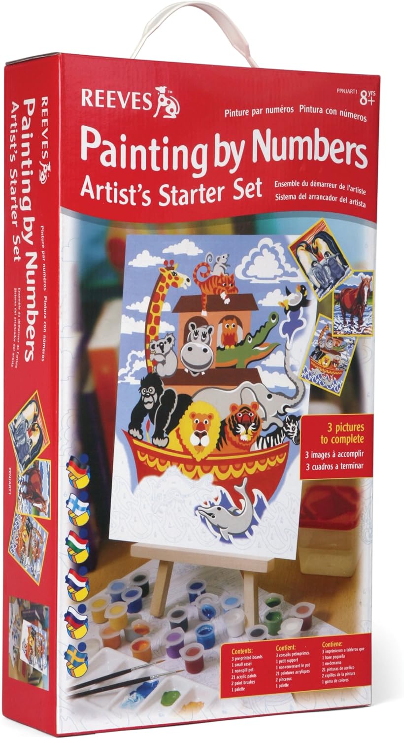 Reeves No.1 Painting By Numbers Artist Starter Set Everything Else