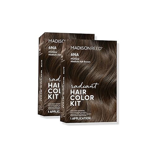 Miniatura 29 de Madison Reed - Kit de tinte radiante para el cabello, tinte permanente para el cabello, 100 % cobertura de canas, sin amoníaco, castaño claro Novara