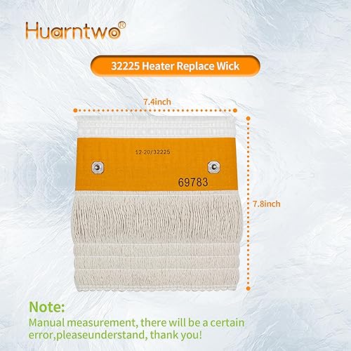 Miniatura 3 de 32225 Mechas de queroseno para Kero World KW-24C DuraHeat DH-2300 Dyna-GLO CV-2300 y RMC-95C Envirotemp CV-2300 Keroheat CV-2300