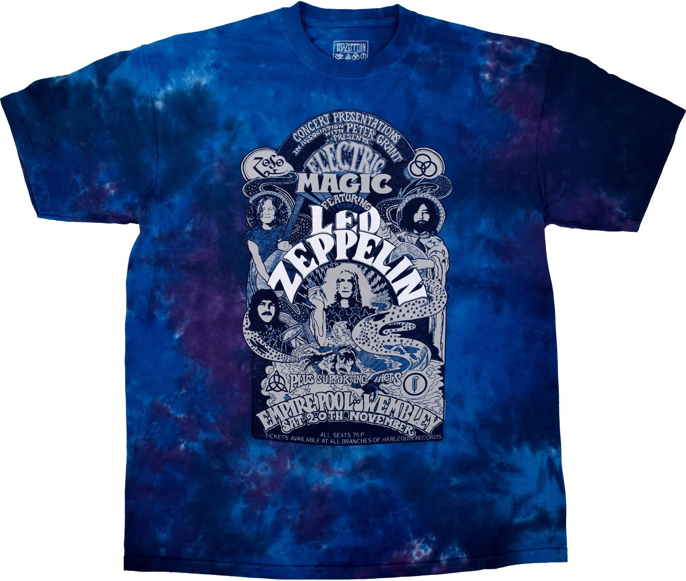Men's Led Zeppelin Wembley 71 Electric Magic Empire Pool