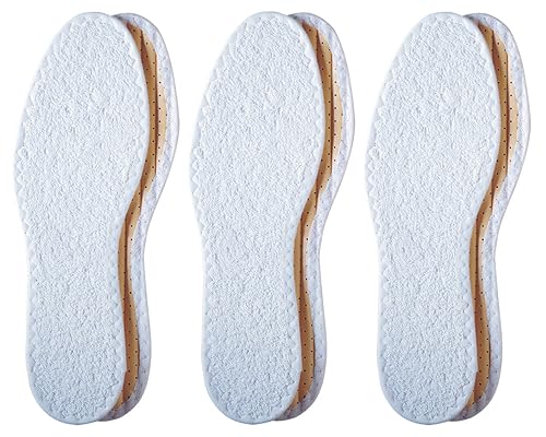 Pedag Summer, Pure Terry Cotton Insoles, Handmade in Germany, Absorbs