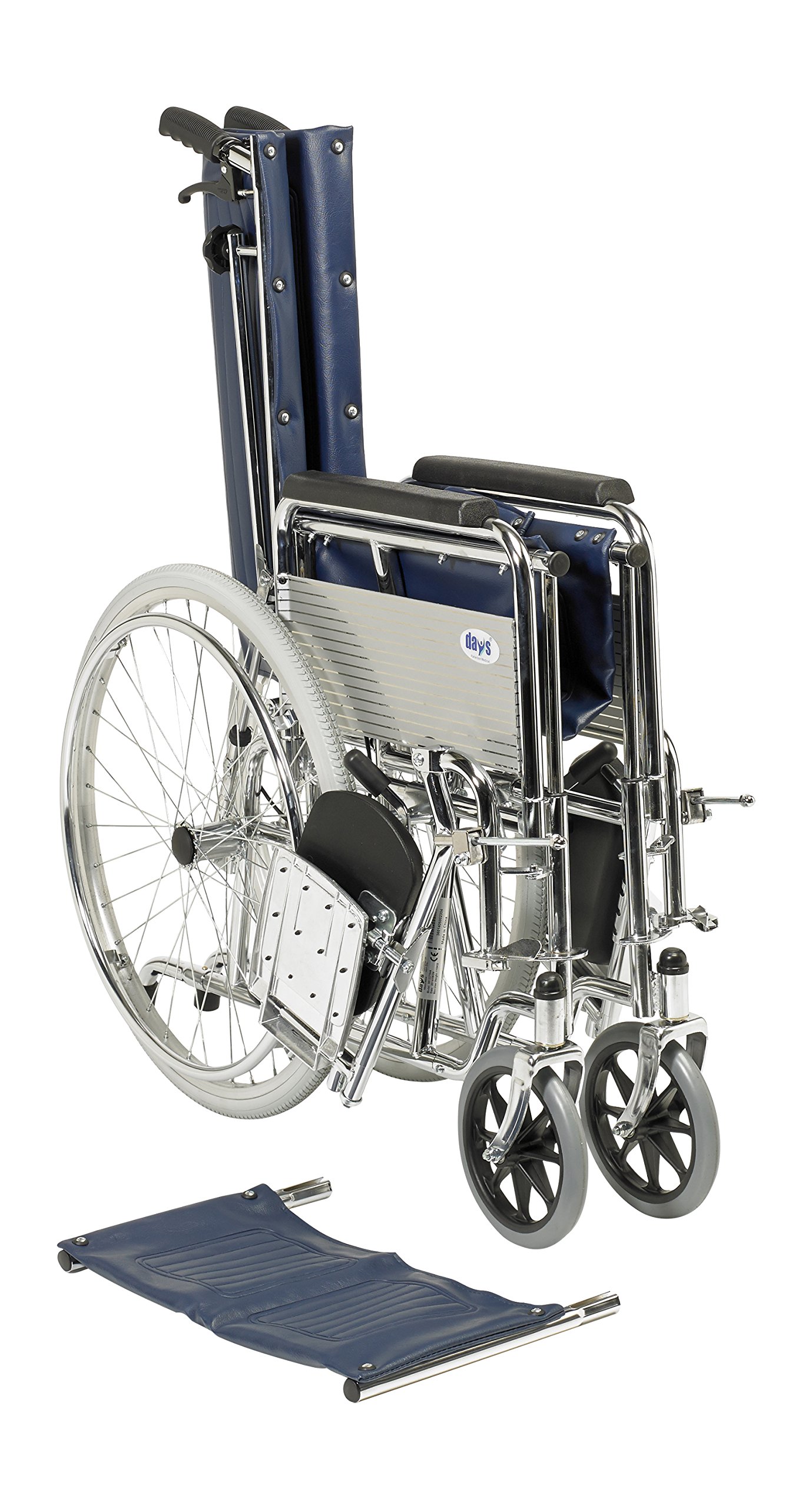 Días Totalmente reclinable silla de ruedas