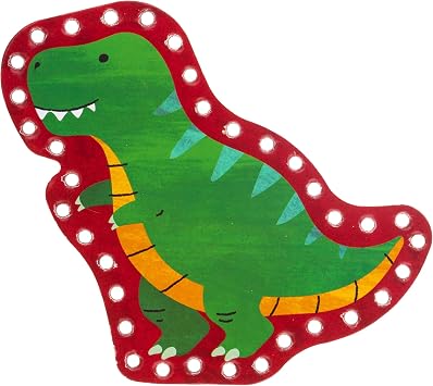 Stephen Joseph Lacing Cards, Dino
