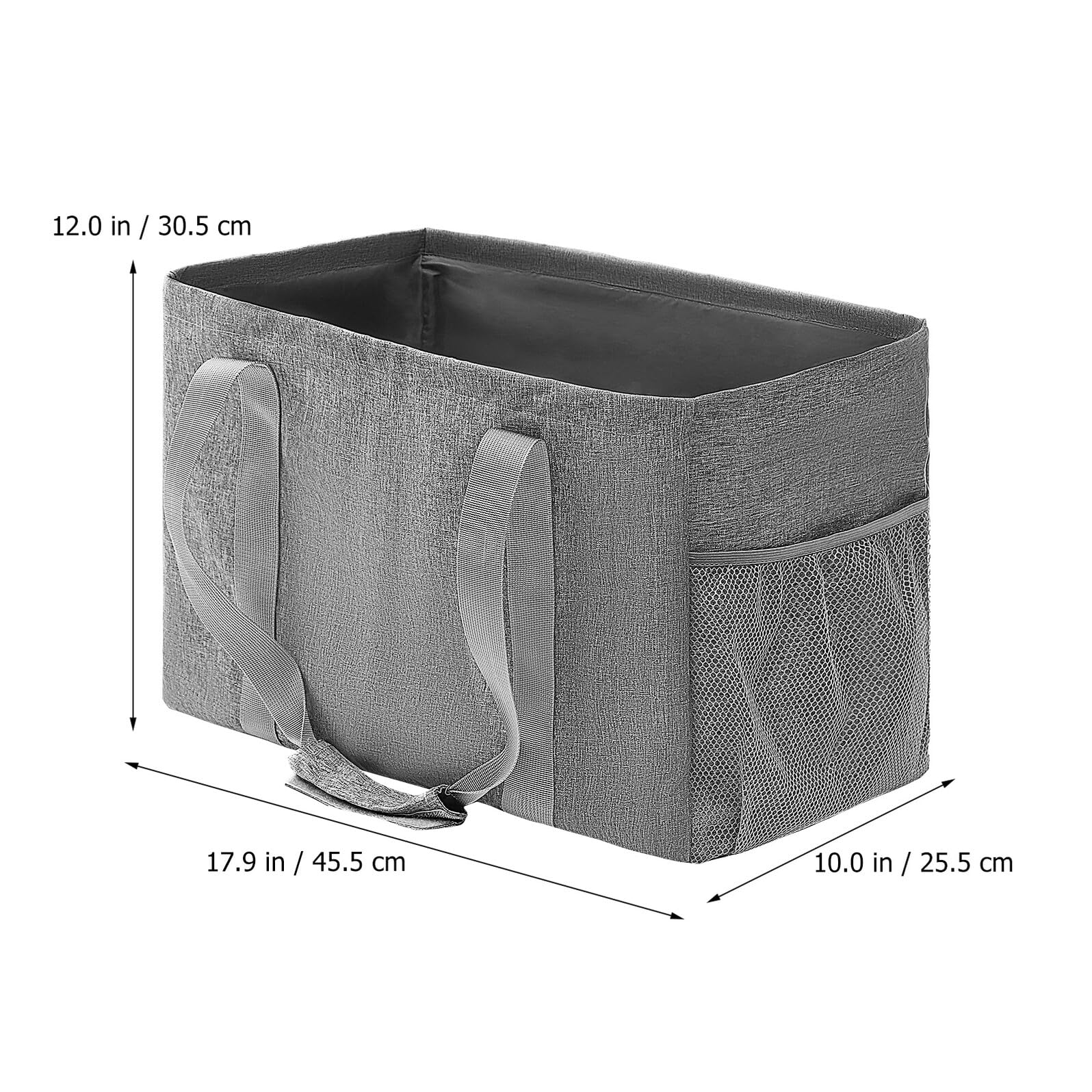 Borsa Spesa Pieghevole in Tela Resistente con Manici Rinforzati Borsa Tote Grande Capacità per Supermercato Viaggio Picnic