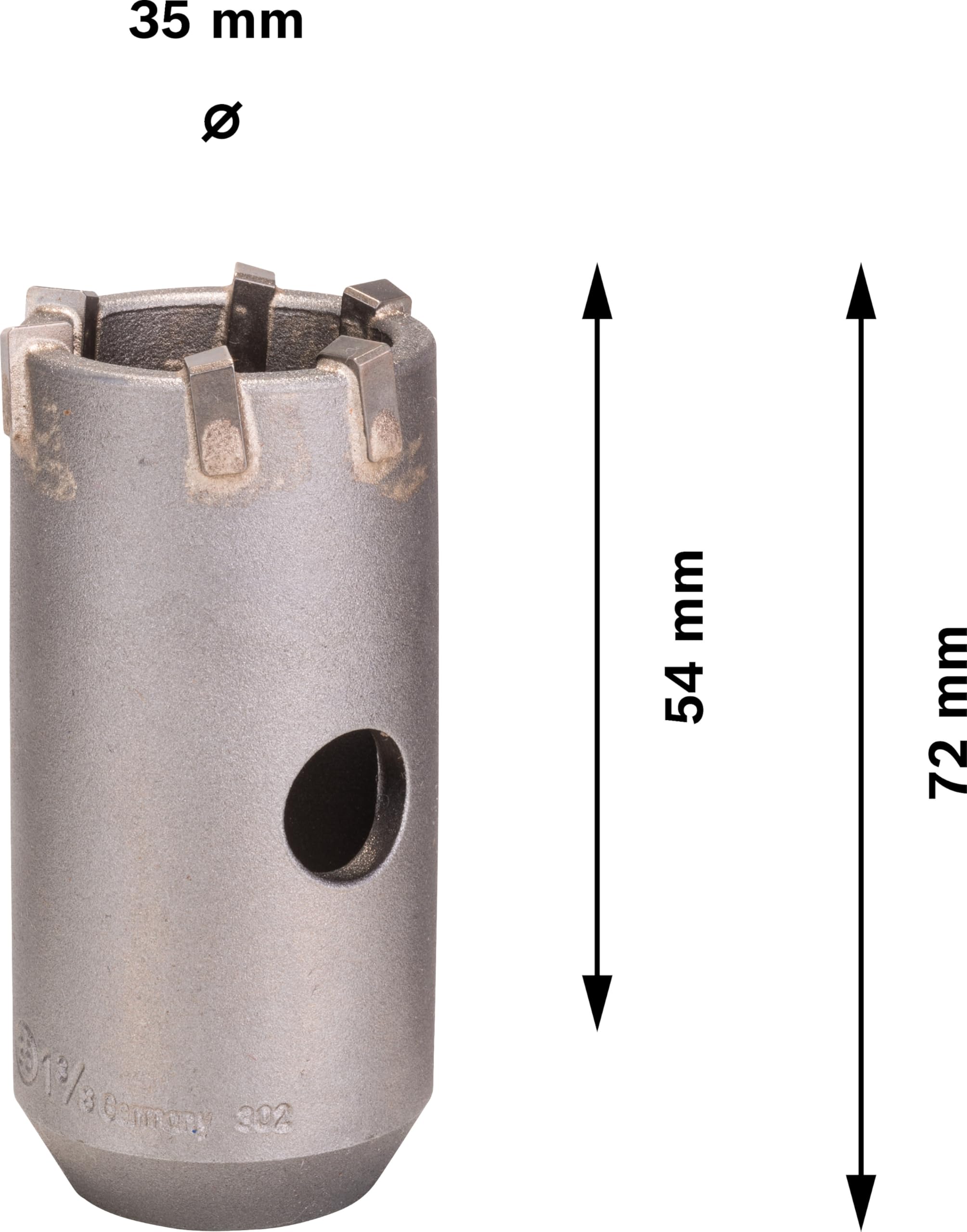Bosch 1x PRO SDS plus-5 Core Cutter (pour Béton, Briques silicocalcaires, Ø 35 mm, Professional Accessoire Marteau burineur)