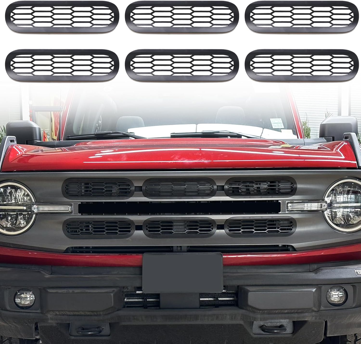 sukemichi Front Grille Mesh Grill Inserts for 2021 2022