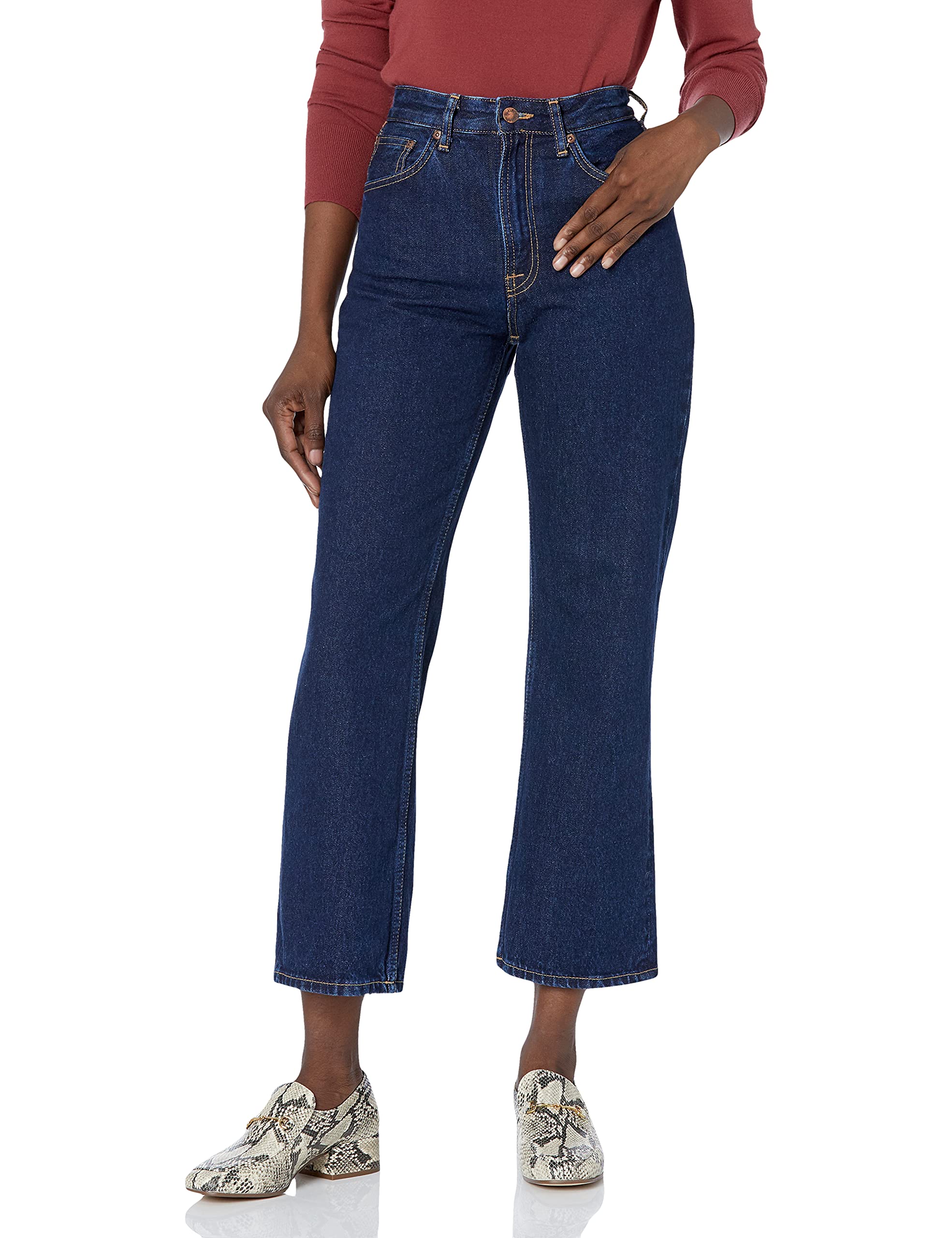 Nudie Jeans Women's Clean Eileen Heavy Rinse, Heavy Rinse, 34