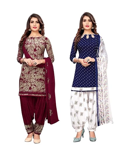 crepe salwar material