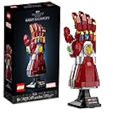 LEGO Marvel Nano Gauntlet, Iron Man Model with Infinity Stones, 76223 Avengers: Endgame Film Set, Collectable Memorabilia, Gift Idea for Adults and Teens