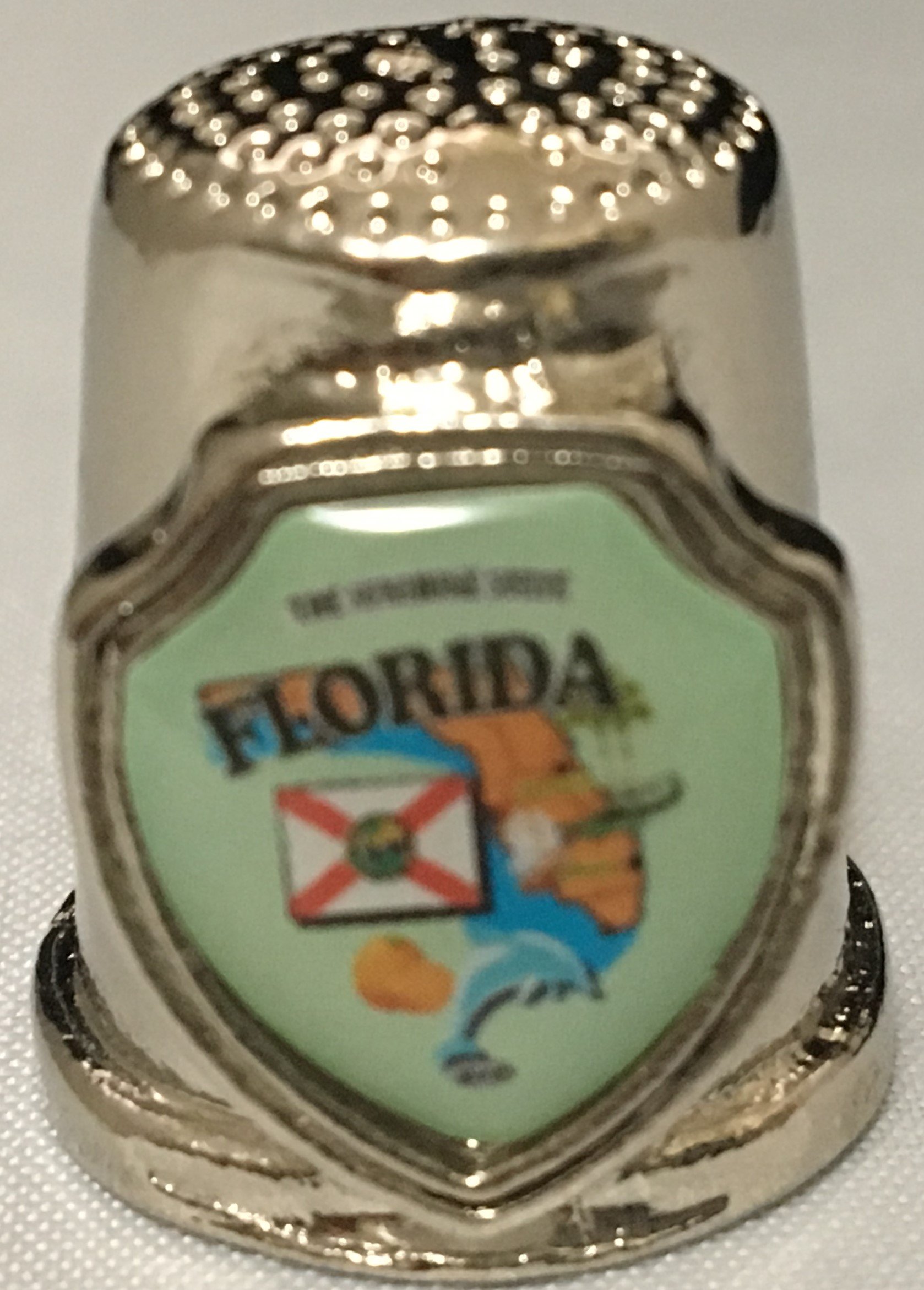 Souvenir Thimble - Florida - FL