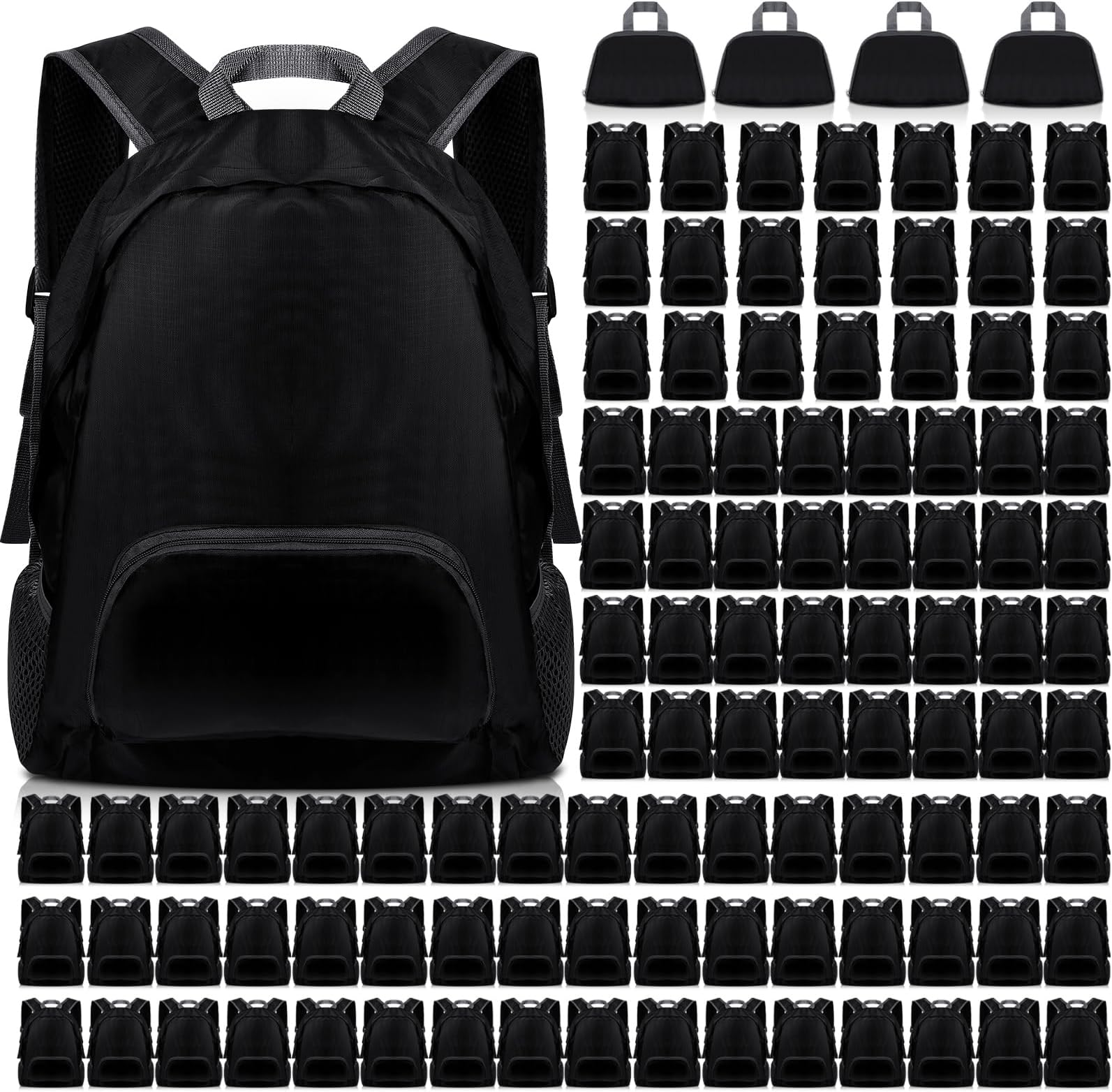 Dunzy Backpack Bulk 20l Foldable Backpacks Basic Back Packs for Travel Camping