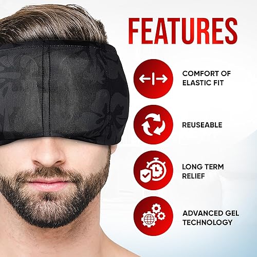 Miniatura 6 de SkullSkurt de HurtSkurt | Diadema terapéutica para el dolor de cabeza, migraña y alivio del dolor oral | Comodidad elástica para adaptarse | Terapia