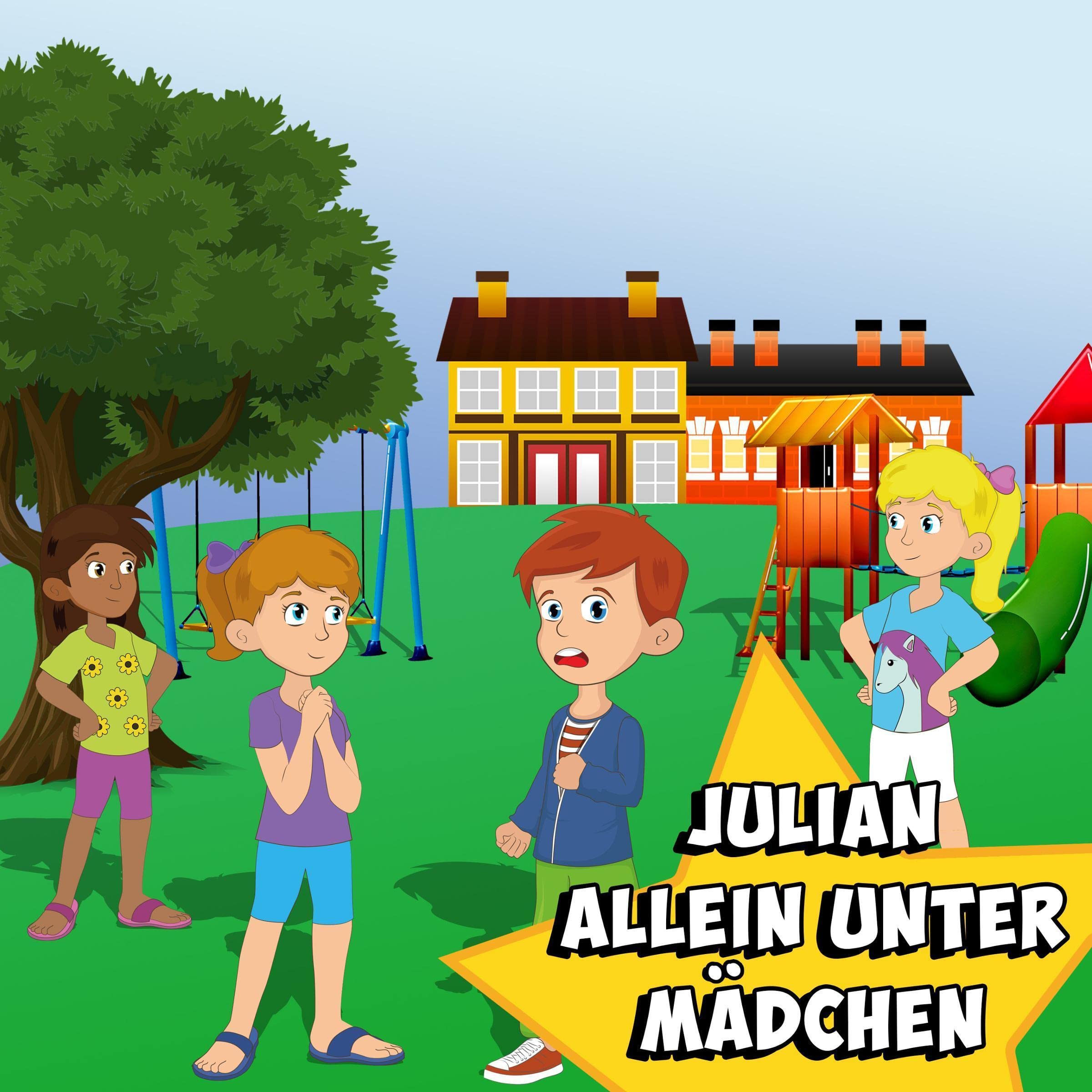 Cover art for Julian allein unter Mädchen