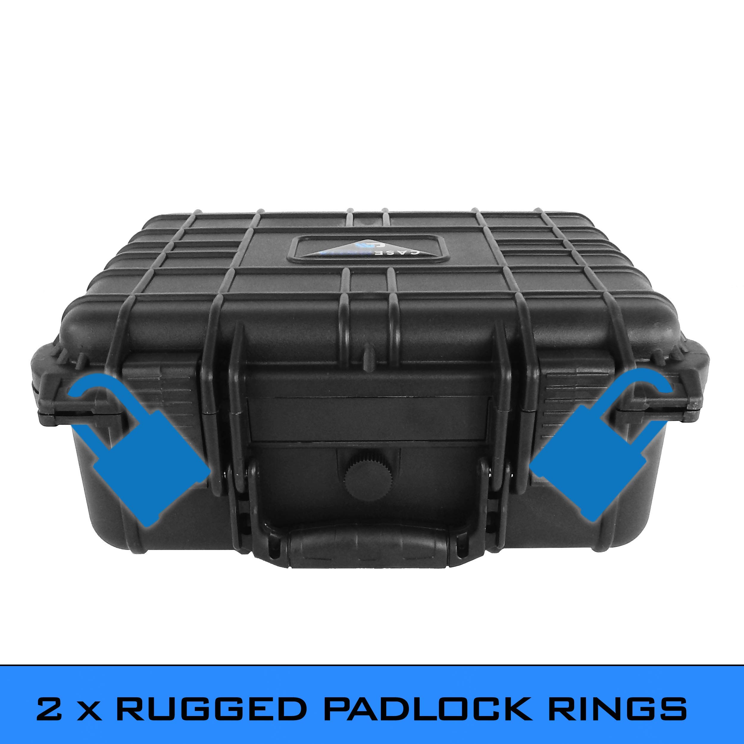 Buy CASEMATIX 13" Two Gun Hard Case for 2 Handguns Waterproof