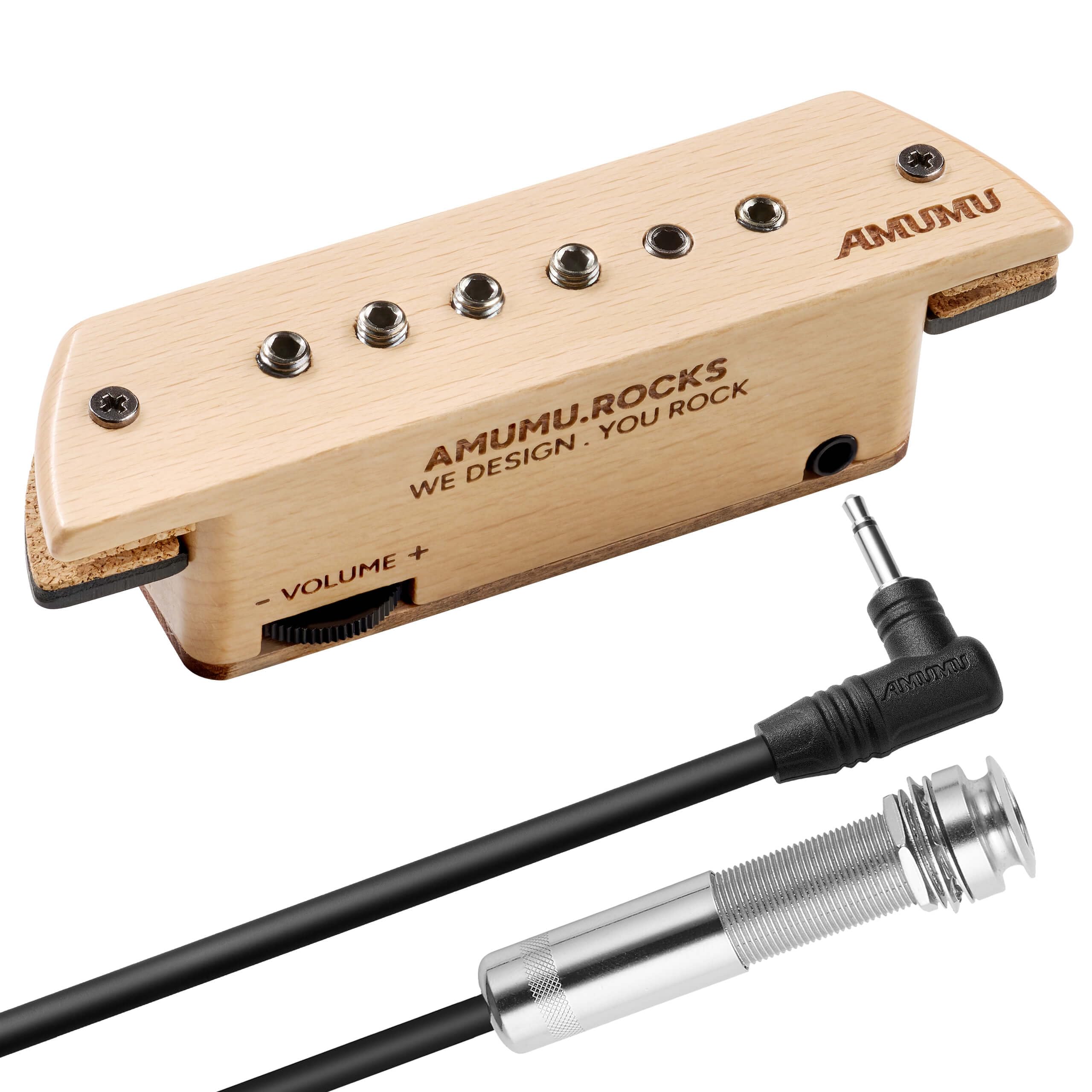 Amazon | AMUMU SP60BCF アコースティックギター用磁気パッシブ