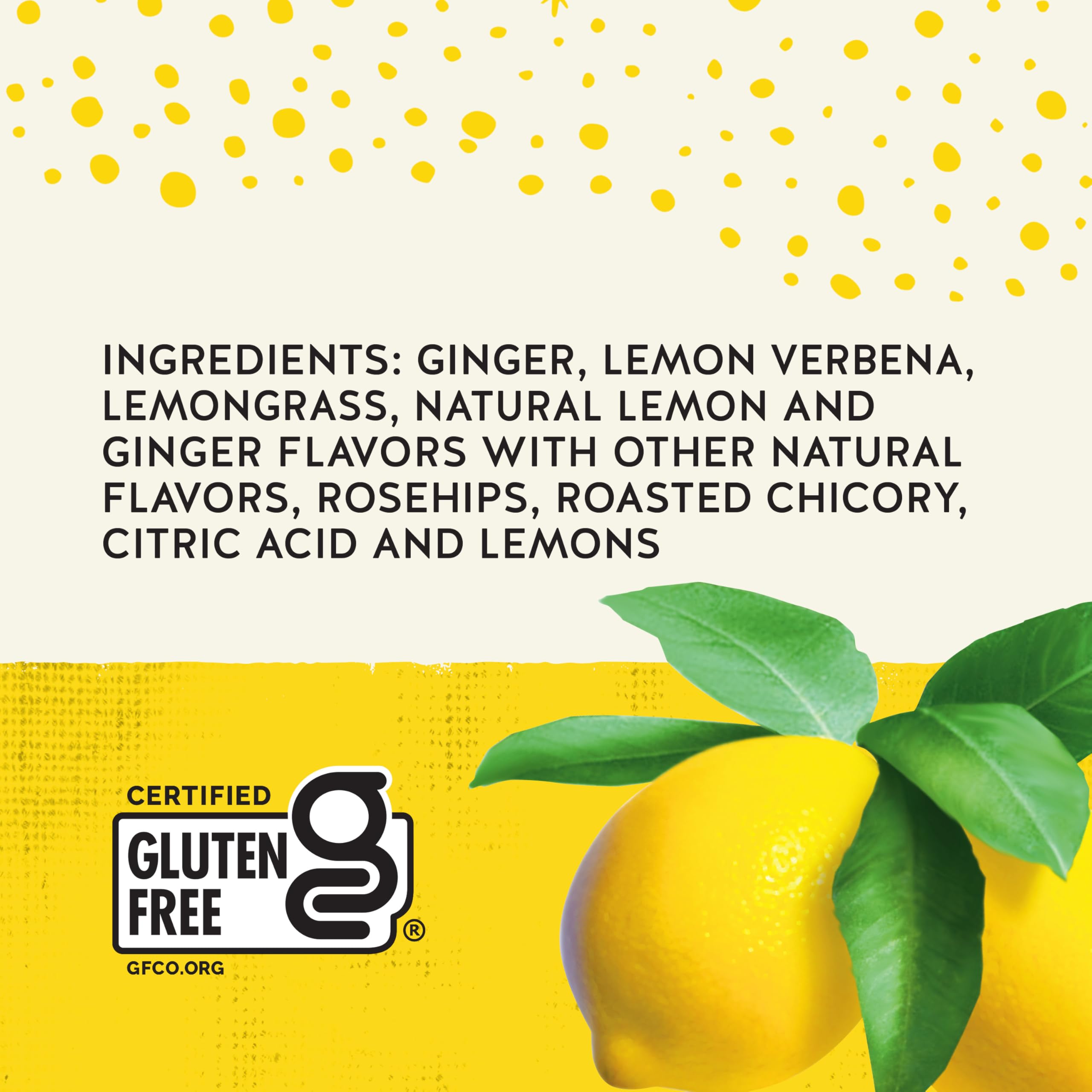 Amazon.com : Celestial Seasonings Jammin' Lemon Ginger Herbal Tea