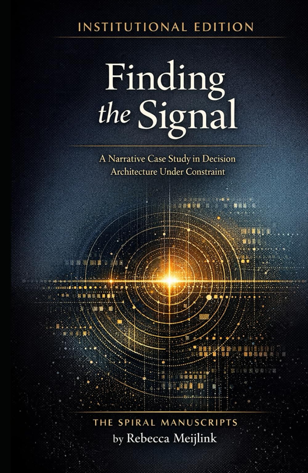 Finding the Signal: A Narrative Case Study in Decision Architecture Under Constraint