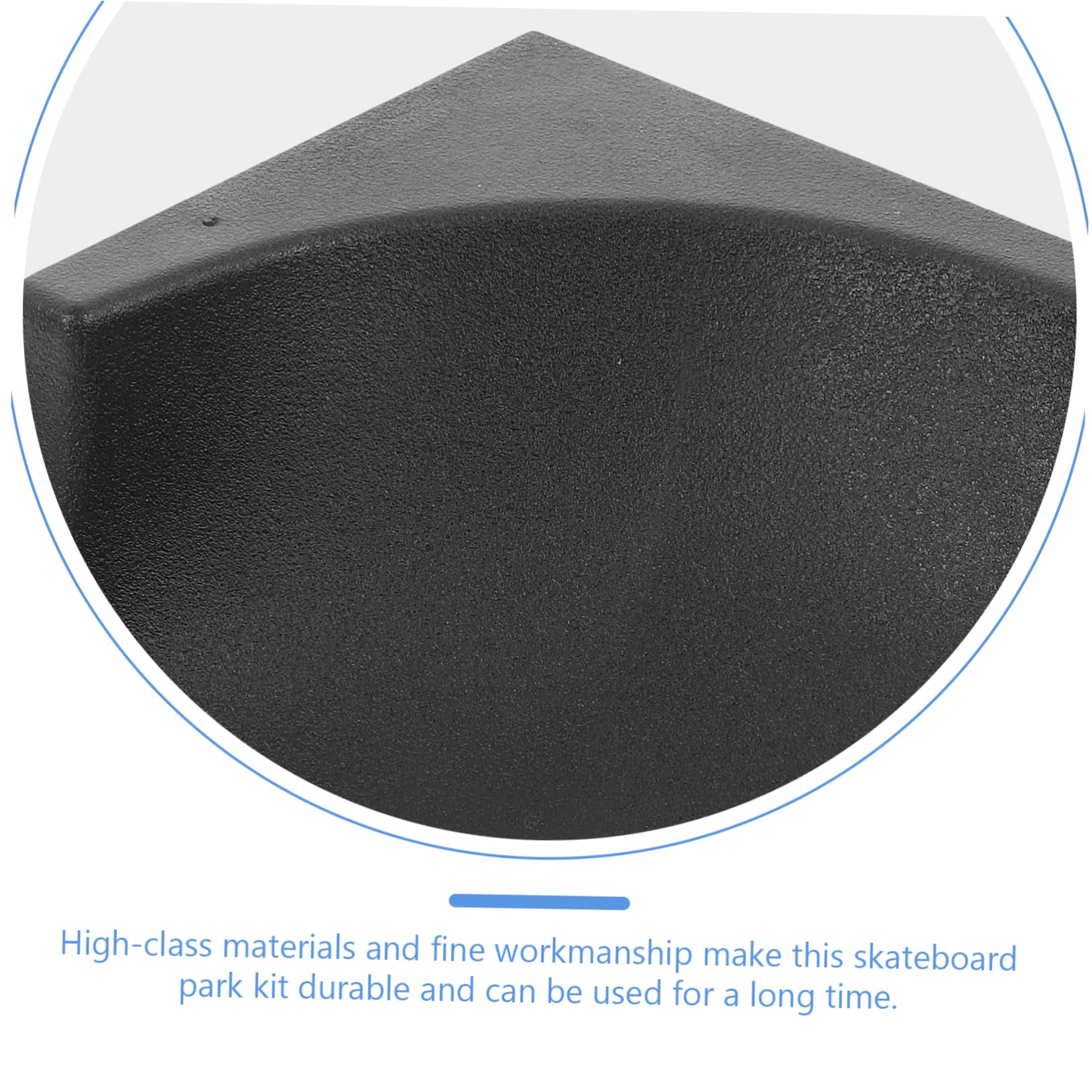 UPKOCH Kit de Skate Park pour Doigt en Plastique Noir, Jouet Skateboard Doigts, Développe la Coordination et Renforce la Communication Lors du Finger Sport