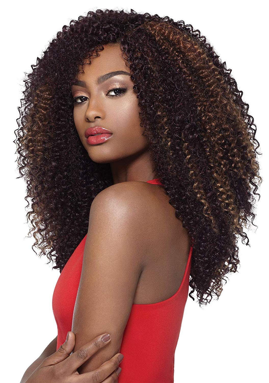Amazon.com : Outre Synthetic Hair Crochet Braids X-Pression Braid 4 In 1  Loop Kinky Curl 14" (4-Pack, 4) : Beauty & Personal Care