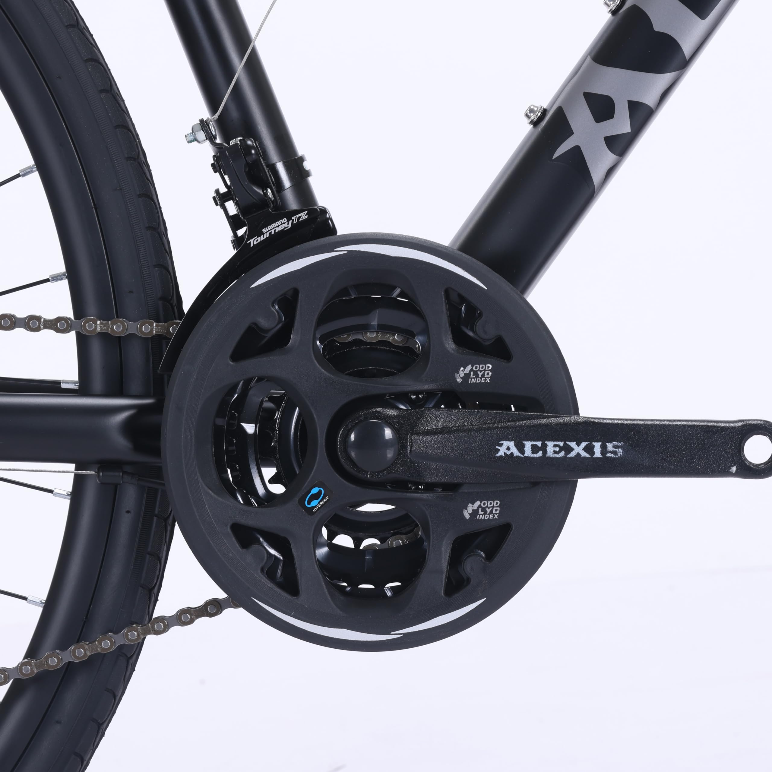 Amazon | ACEXIS クロスバイク 自転車 シマノ21段変速 適応身長160cm