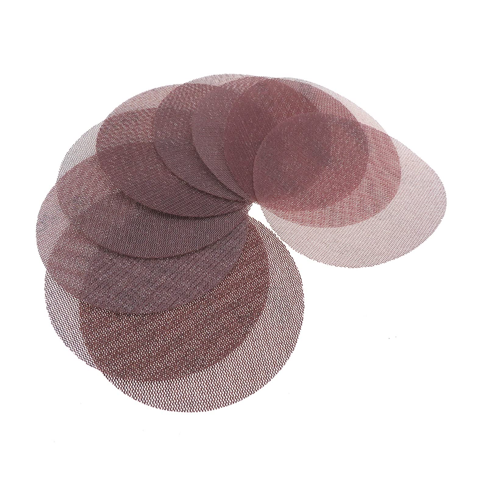 Papel de lija abrasivo ZSBLXHHJD 20 piezas de 6 "150 mm gancho y malla de bucle sin zapatas antiadherente papel de lija 80-600 ARENAPIO ARENAPORTE METAL DE AUDIVO (Color : 320 Grit)