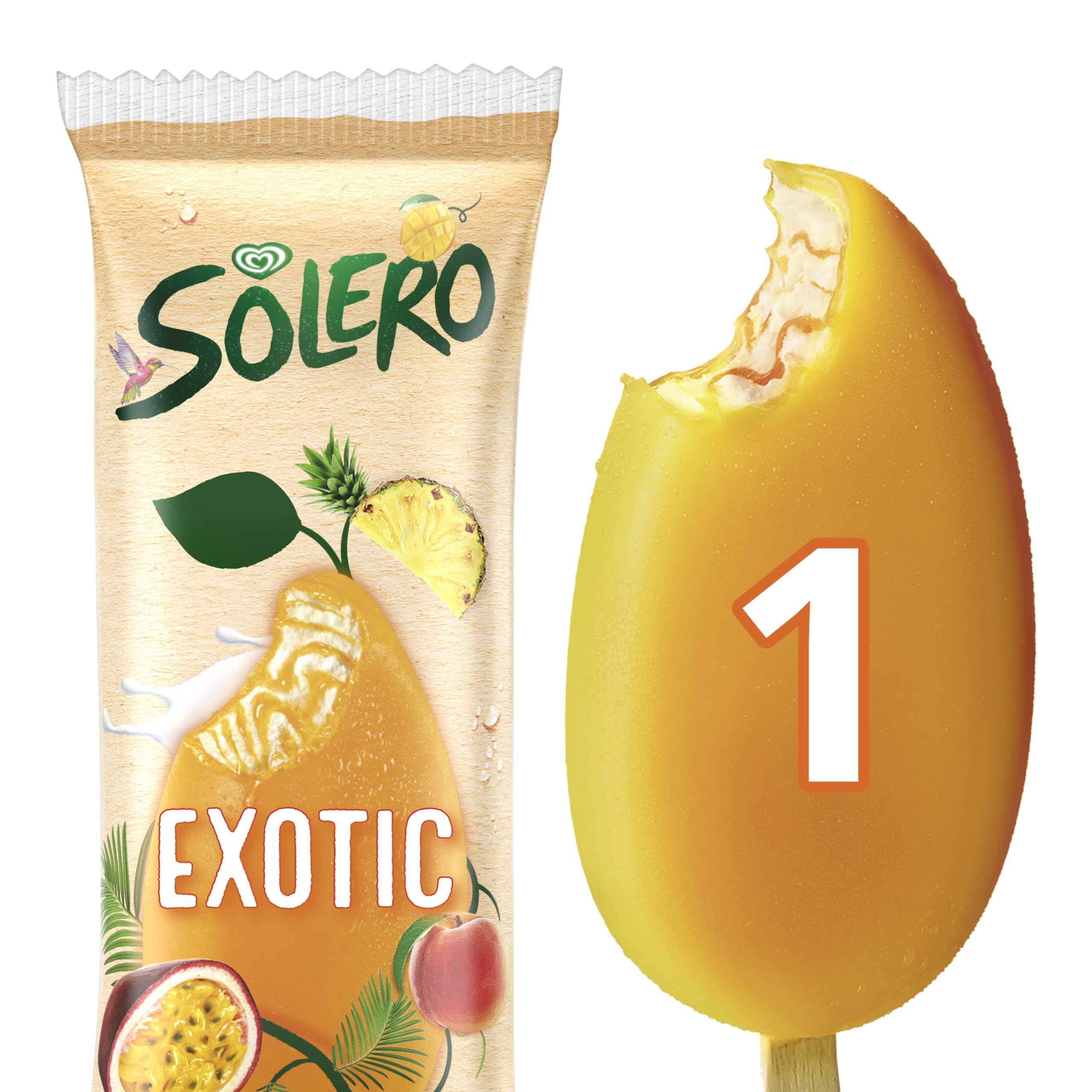 Solero Exotic Ice Cream Stick 90ml