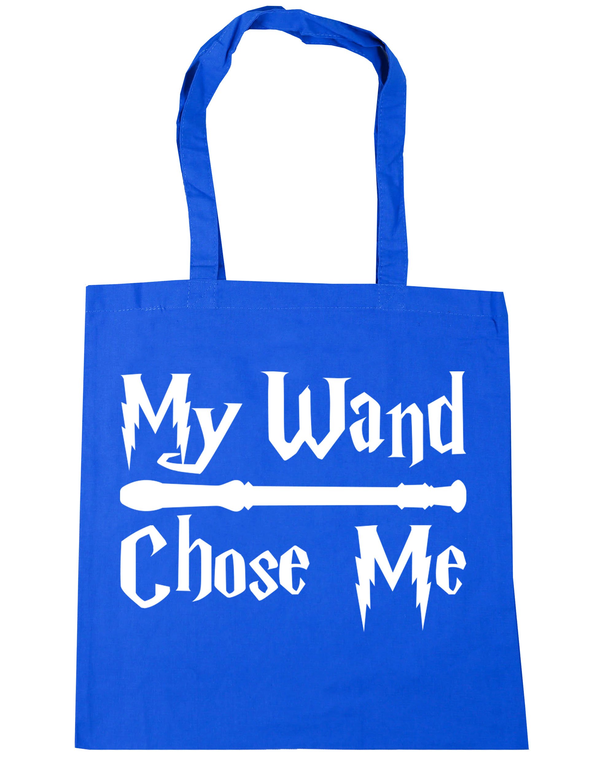 Hippowarehouse My Wand Chose Me (Recorder) Tote Shopping Gym Beach Bag 42cm x38cm, 10 litres — image 1